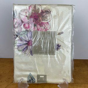 New Fraiche Maison Rectangle Tablecloth Ashdale Pink Floral 52" x 70"